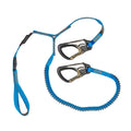 Spinlock 2-Clip Lifeline sikkerhetsliner med løkke 16 mm 1 m + 2 m forfra