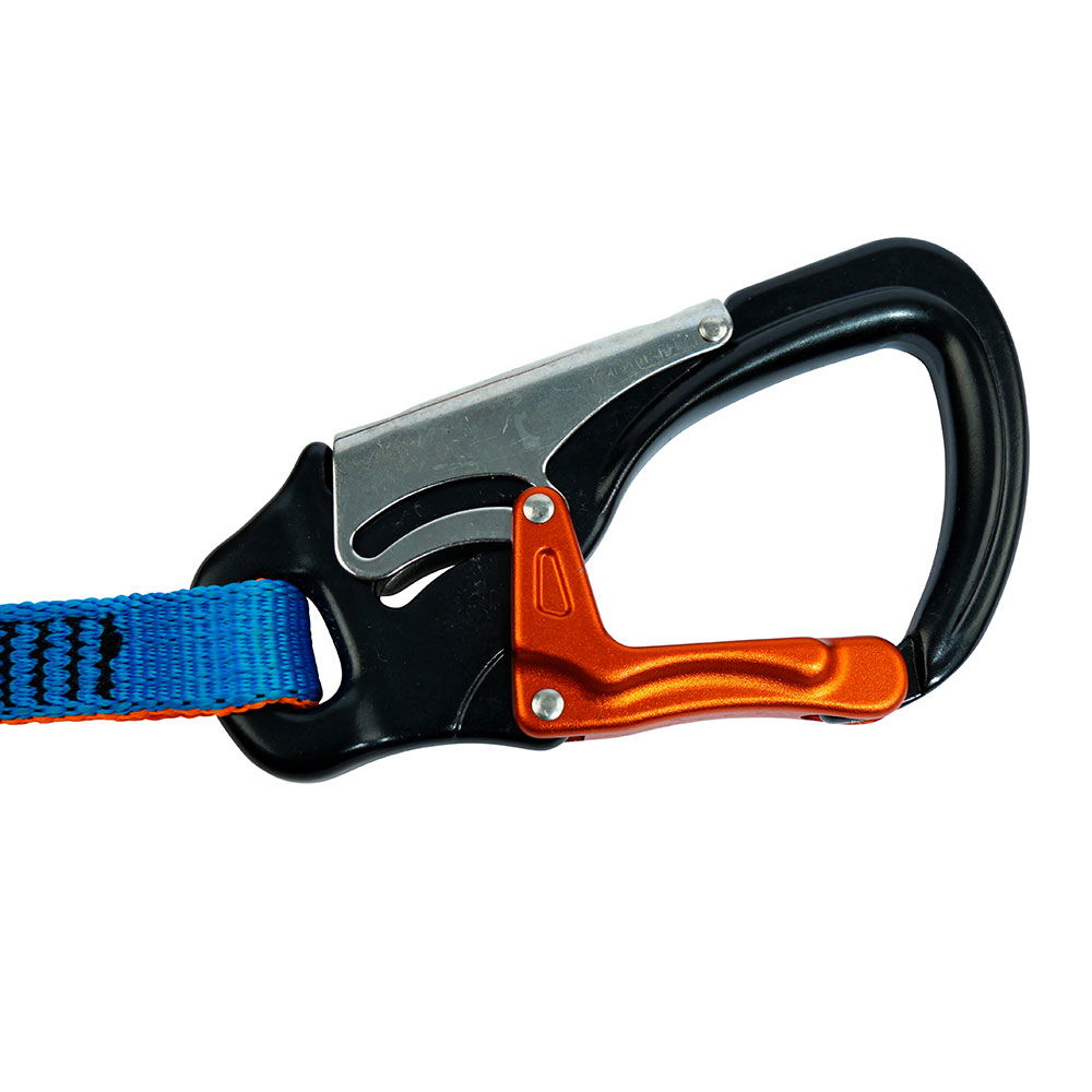 Detalj av Spinlock 3-Clip Lifeline elastisk sikkerhetsline