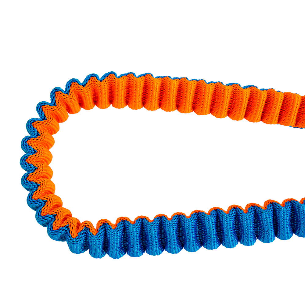 Spinlock 3-Clip Lifeline elastisk sikkerhetsline montert på båt