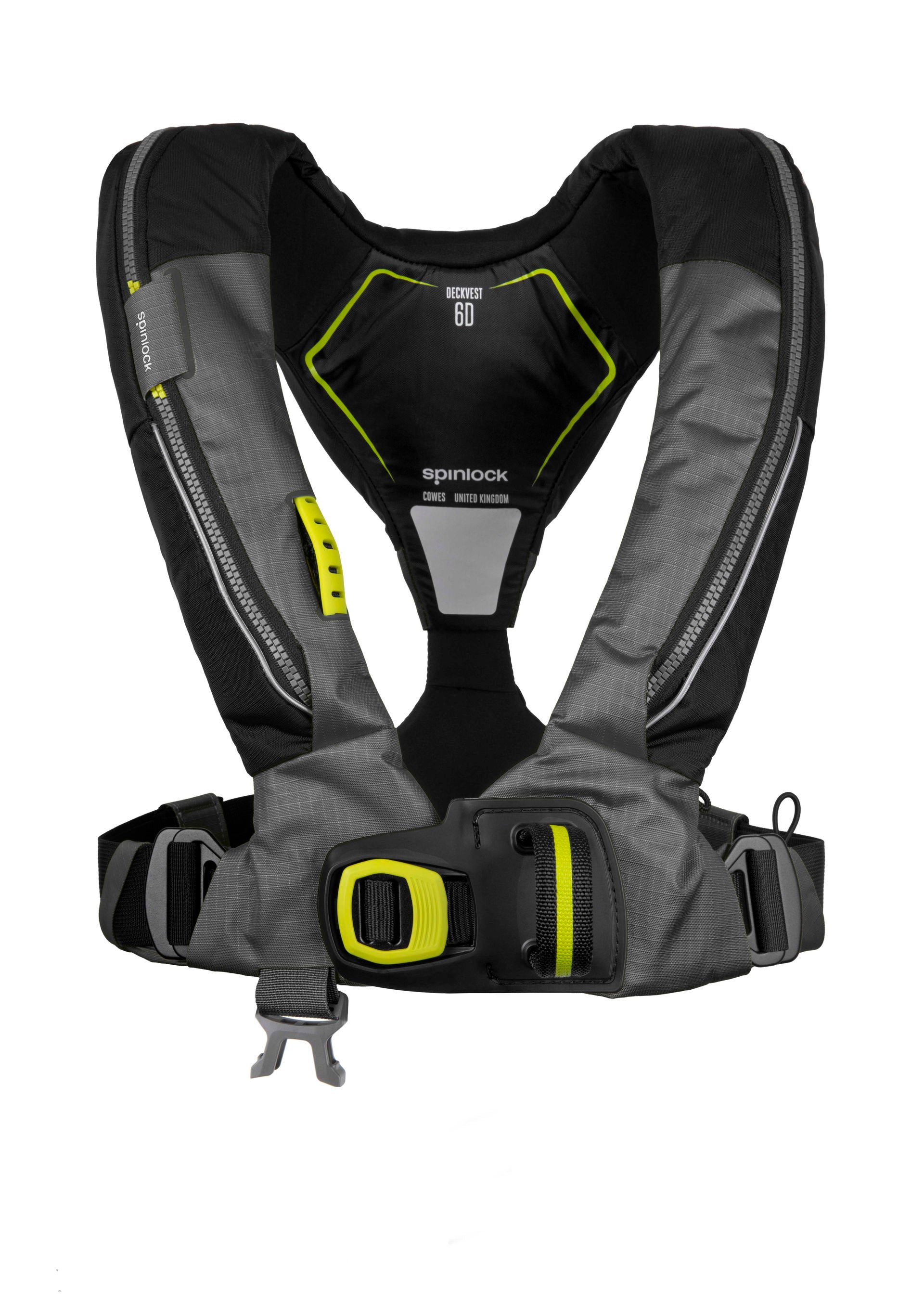 Spinlock Deckvest 6D automatvest 275N med sele forfra