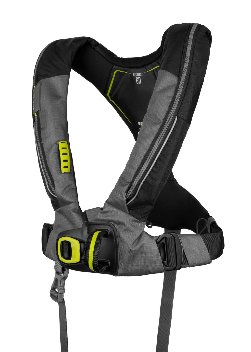 Spinlock Deckvest 6D automatvest 275N med sele bakside