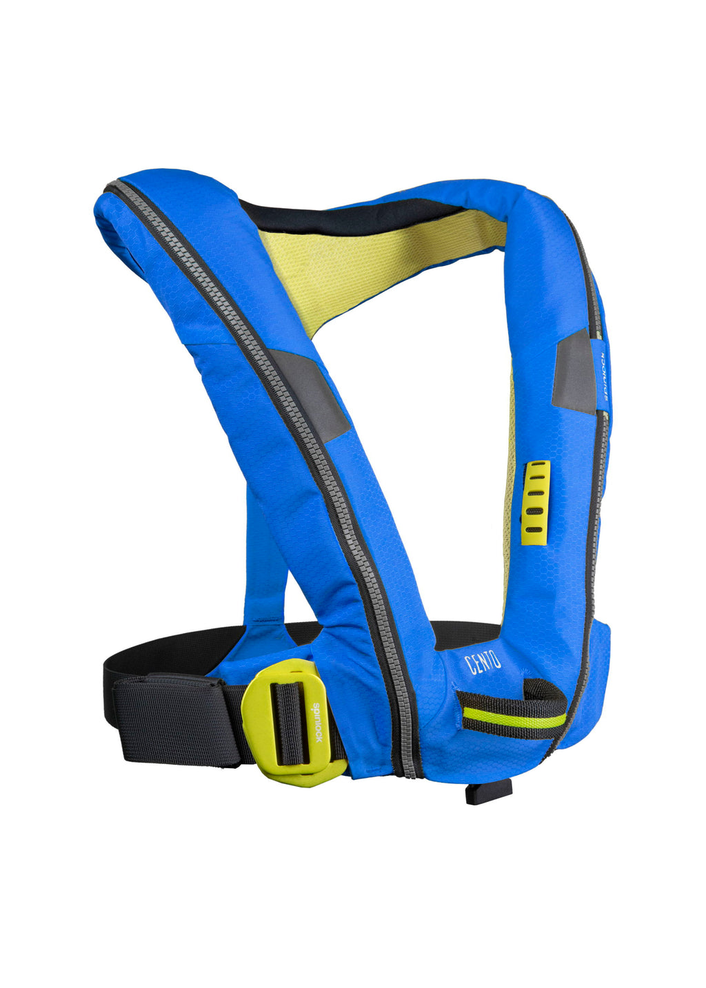 Spinlock Deckvest CENTO Junior automatvest 100N 20-50 kg Pacific Blue bakside