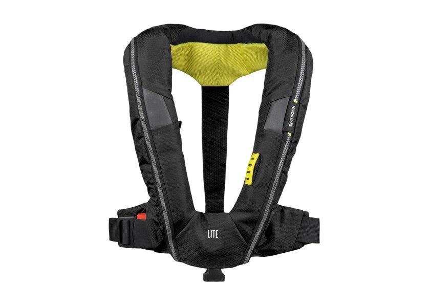 Spinlock Deckvest Lite automatvest 170 N svart polyester forfra