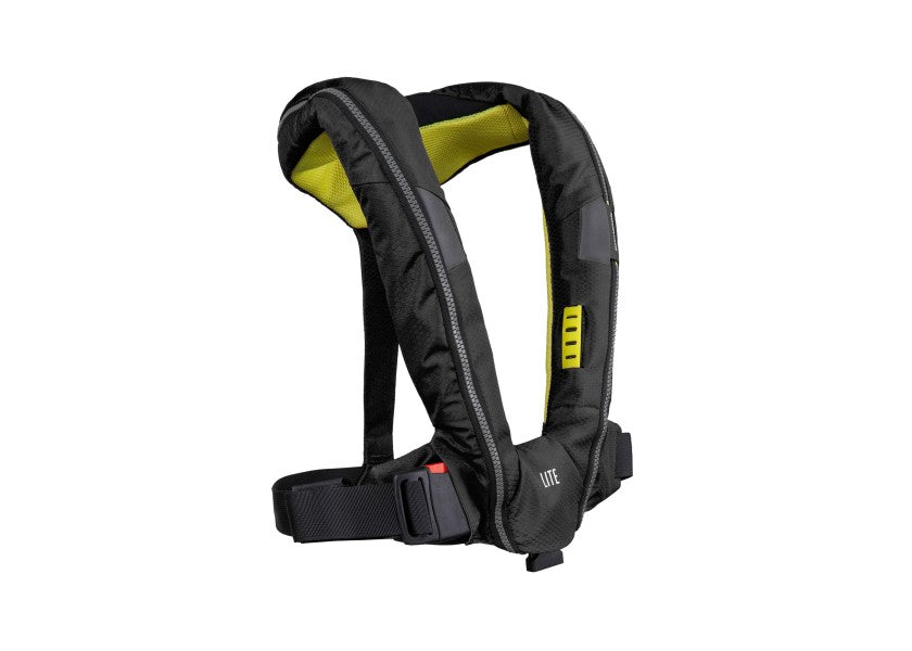 Spinlock Deckvest Lite automatvest 170 N svart polyester nærbilde