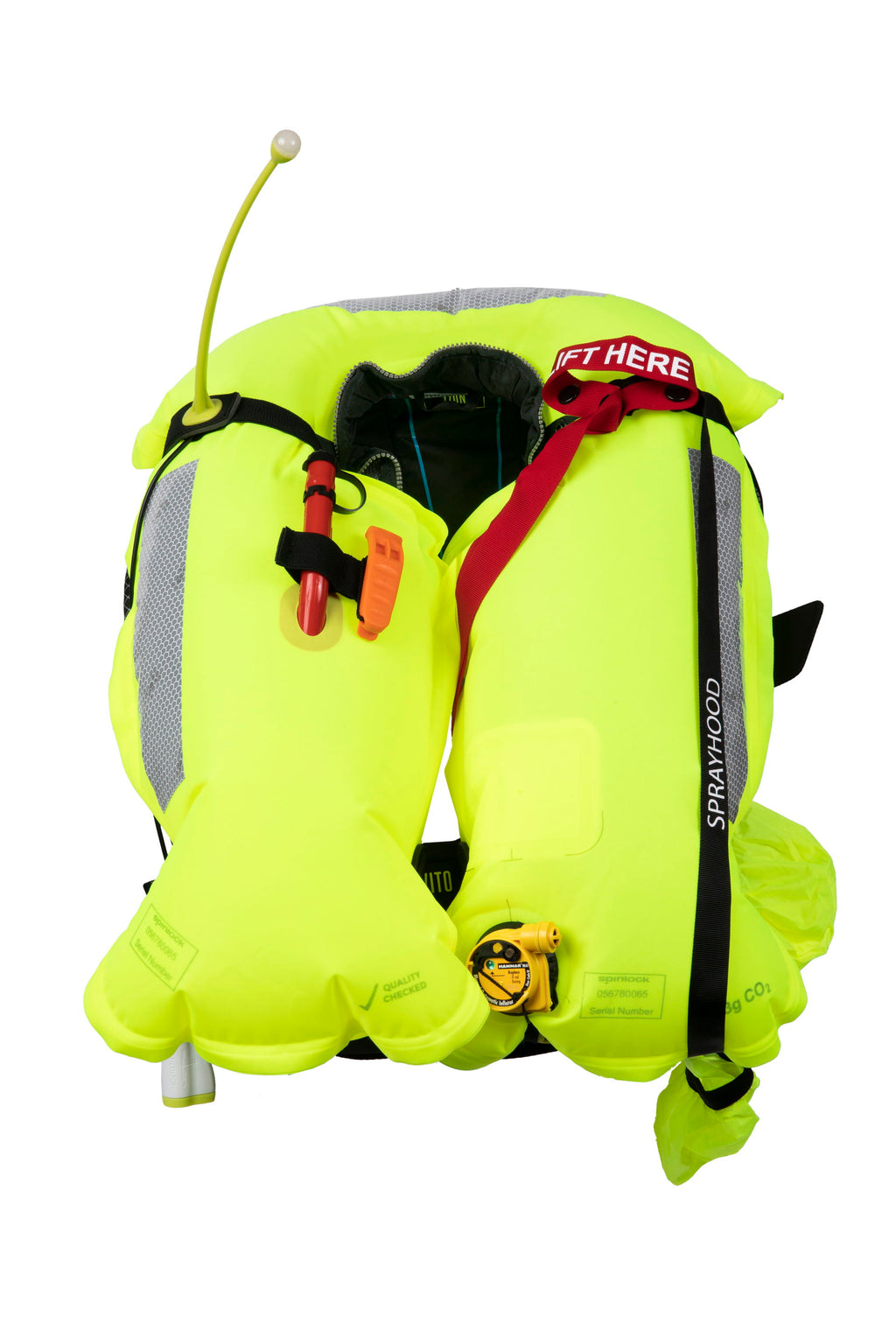 Spinlock Deckvest VITO automatvest 170 N med HRS system bakside