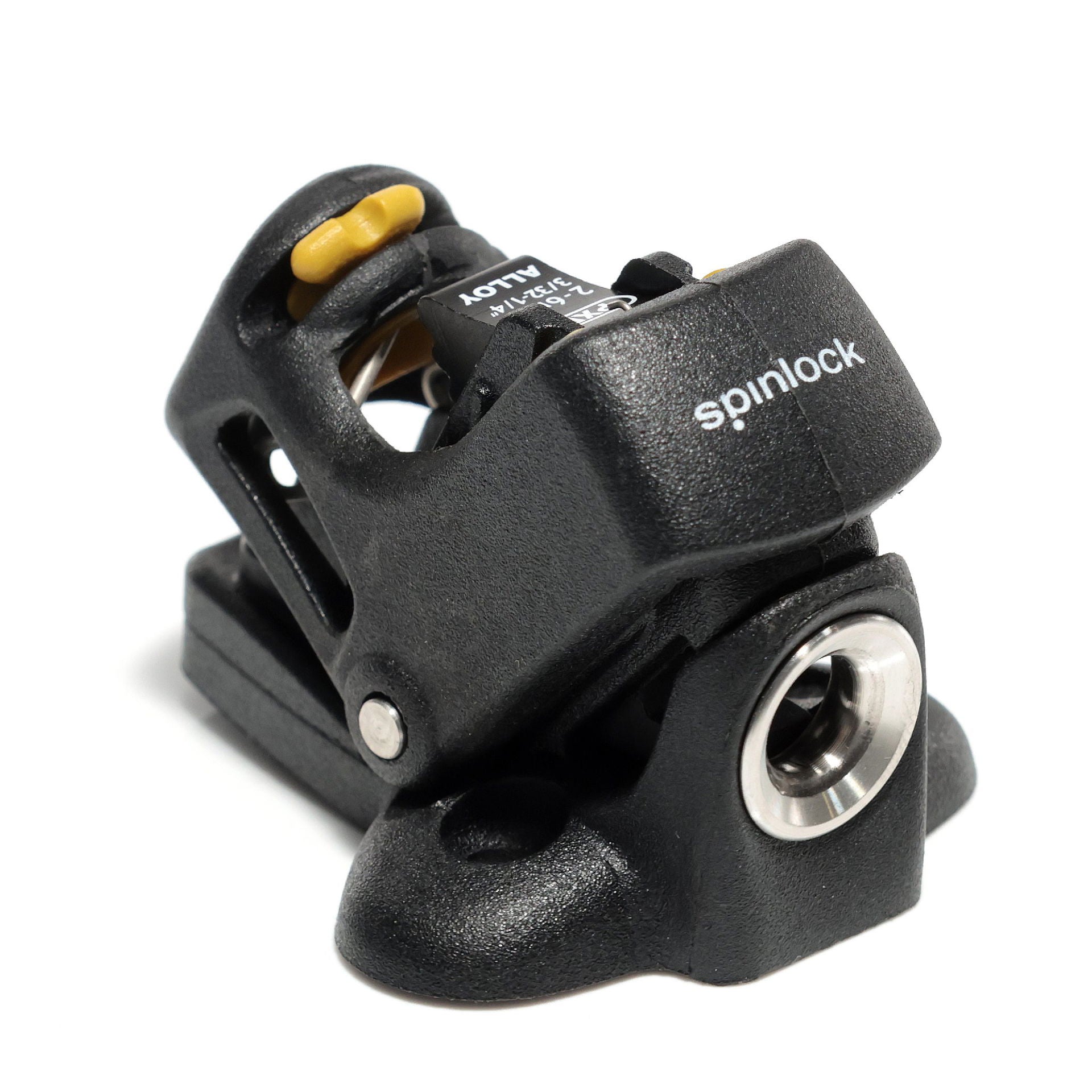 Spinlock PXR Cam Cleat for storseilskjøte 2-6 mm 140 kg montert på båt