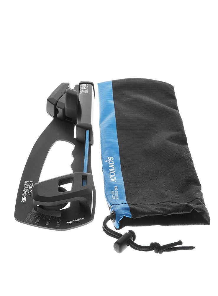 Spinlock Rig-Sense vantspenningsmaler med bæreveske