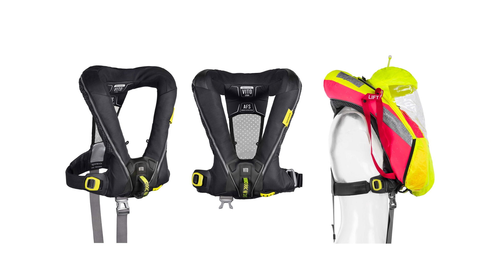 Spinlock VITO AFS 170N automatvest sett fra siden