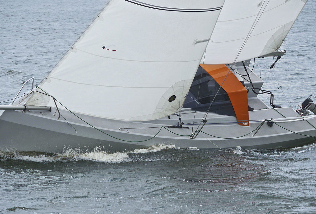 Spinnakerbom 72 mm 2,08 m - Seldén bakside