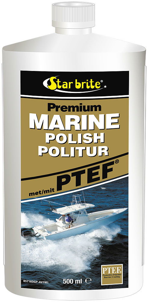 Starbrite Premium Marine Politur PTFE 1000 ml - forfra