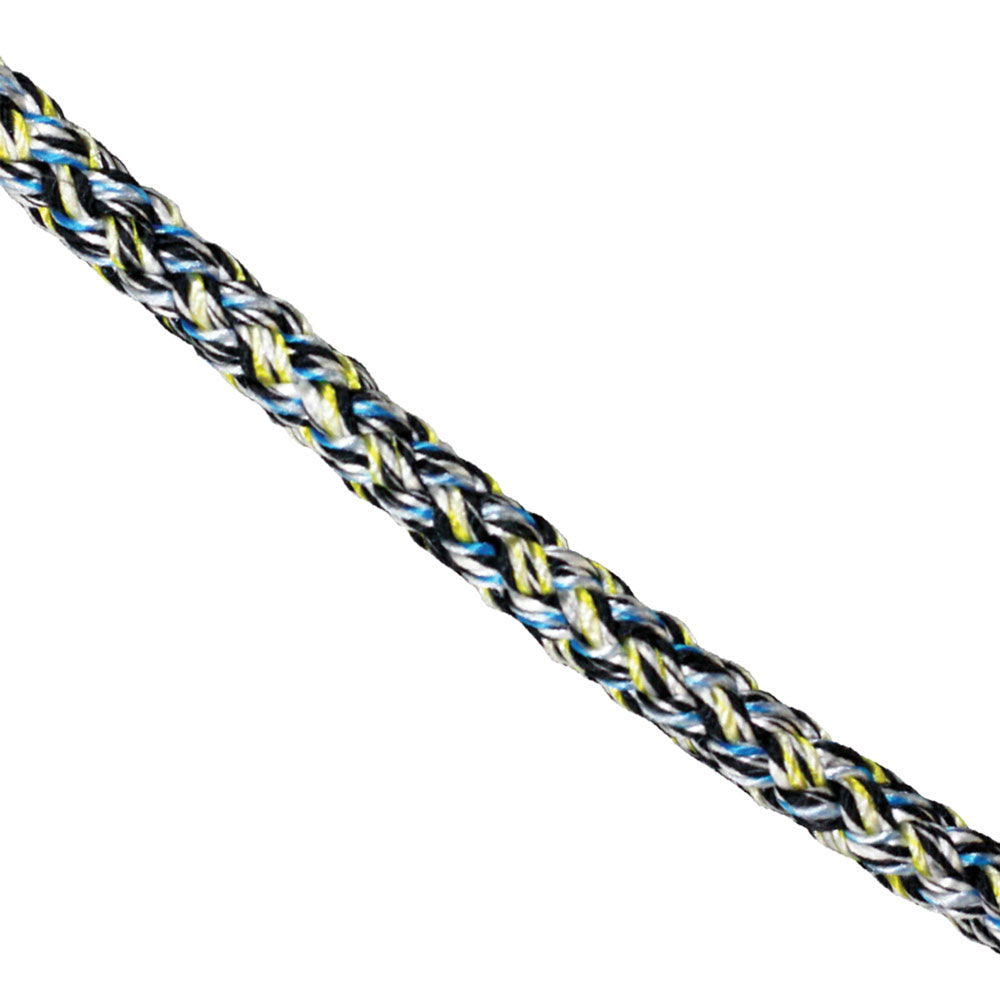 Storskjøte Pro Optimist 7,6 m Technora/Dyneema 9,0-6,5 mm detalj
