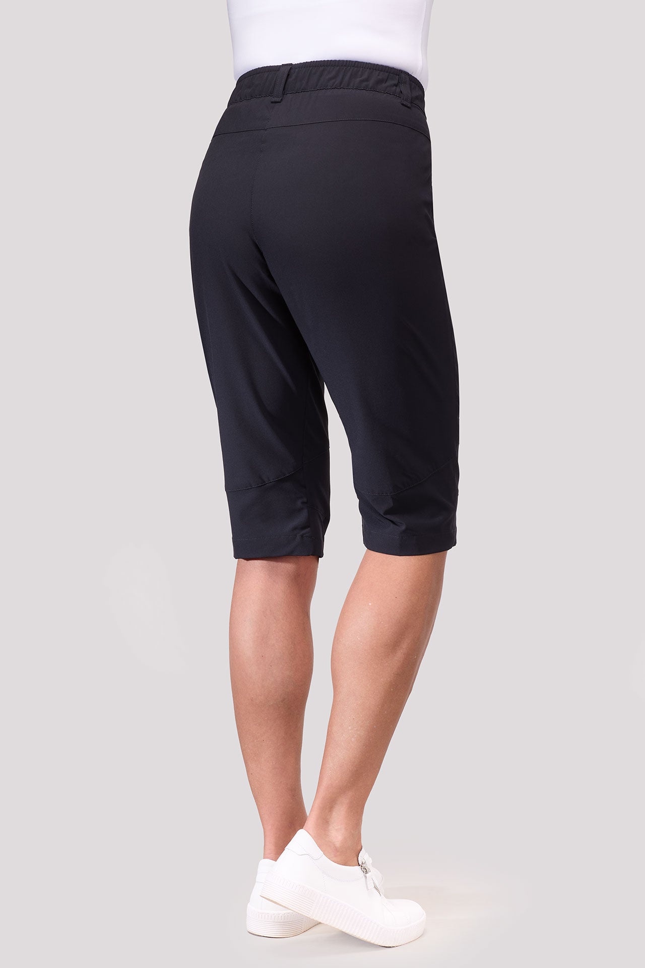 Stretch capribukse dame quick dry bi-elastisk montert på modell
