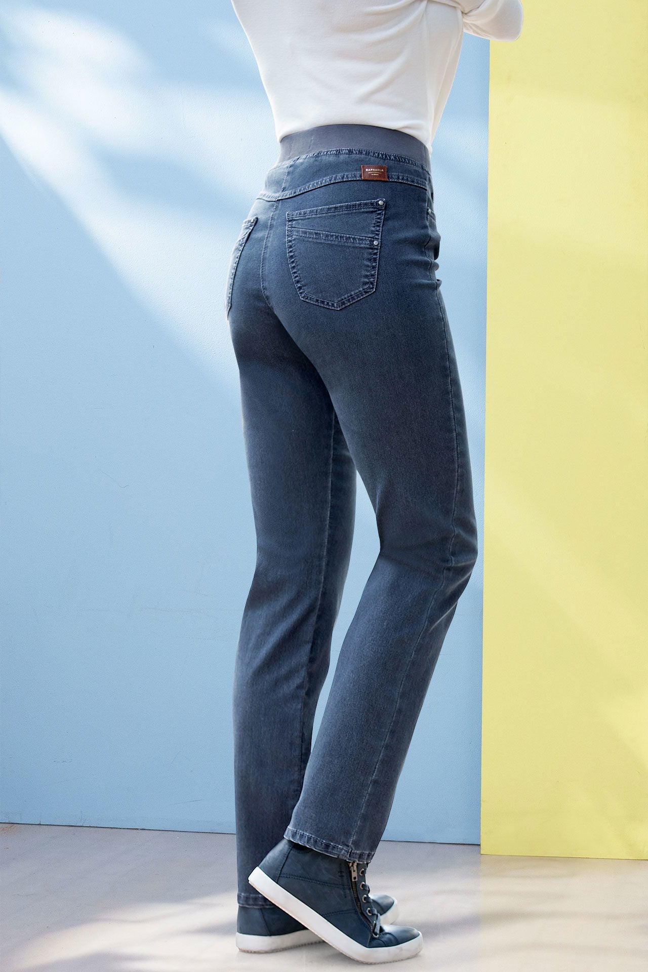 5 lommer på Stretch-jeans dame 5-lommer - RAPHAELA by BRAX