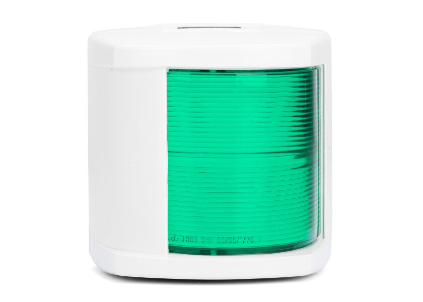 Styrbordlanterne serie 2984 halogen 12V hvit - Hella Marine forfra