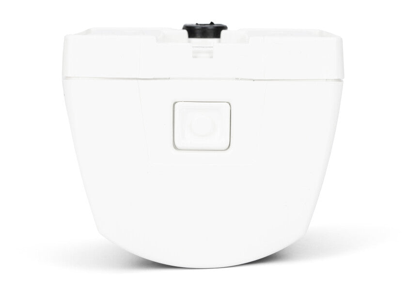 Styrbordlanterne serie 2984 halogen 12V hvit - Hella Marine montert på båt