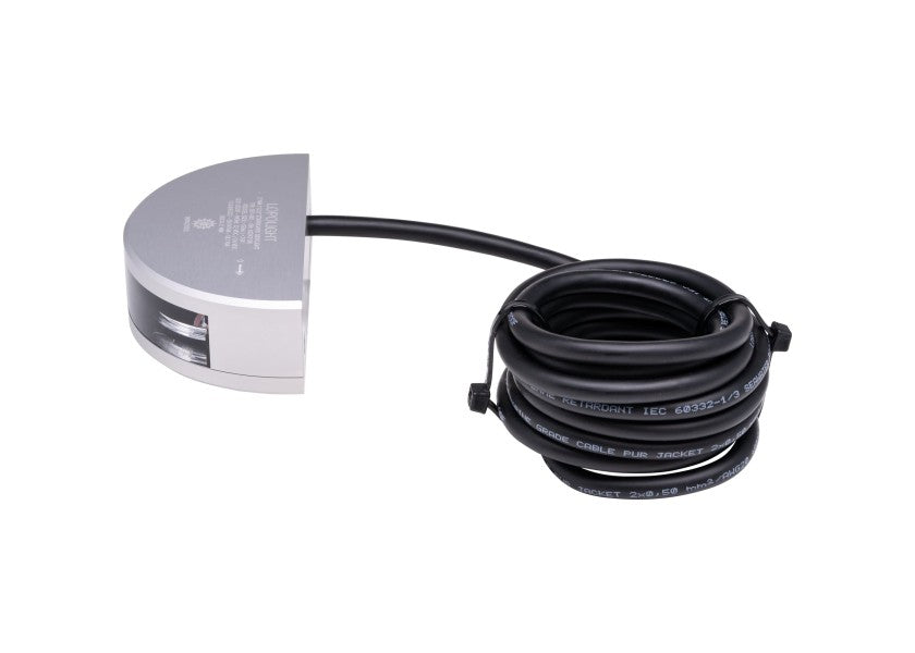 Styrbordlanterne LED aluminium 12/24V bakside