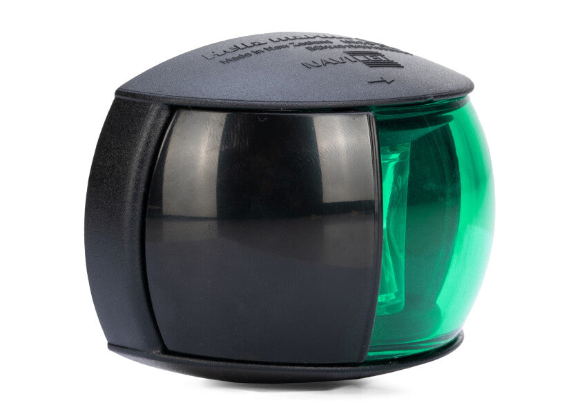 Styrbordlanterne NaviLED Compact svart LED detalj