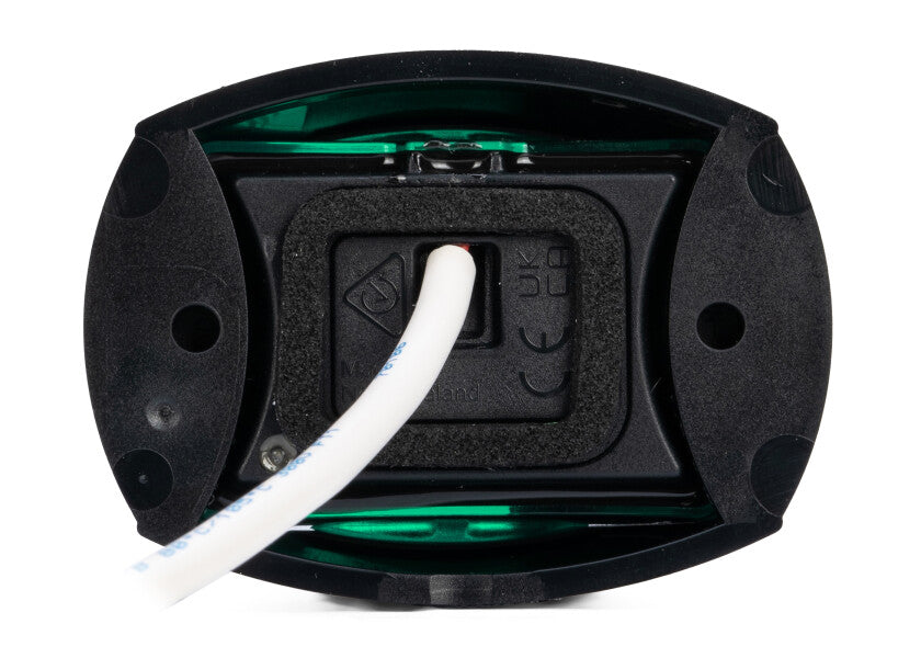 Styrbordlanterne NaviLED Compact svart LED nærbilde