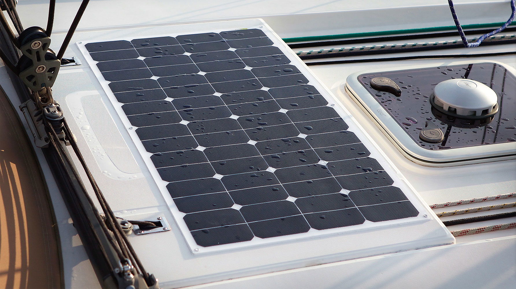 SUNBEAM Tough solcellepanel 21 W forfra