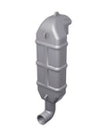 Svanehals for eksosslange 40 mm LT40 forfra