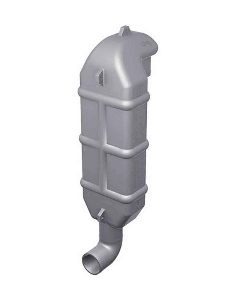 Svanehals for eksosslange 40 mm LT40 forfra