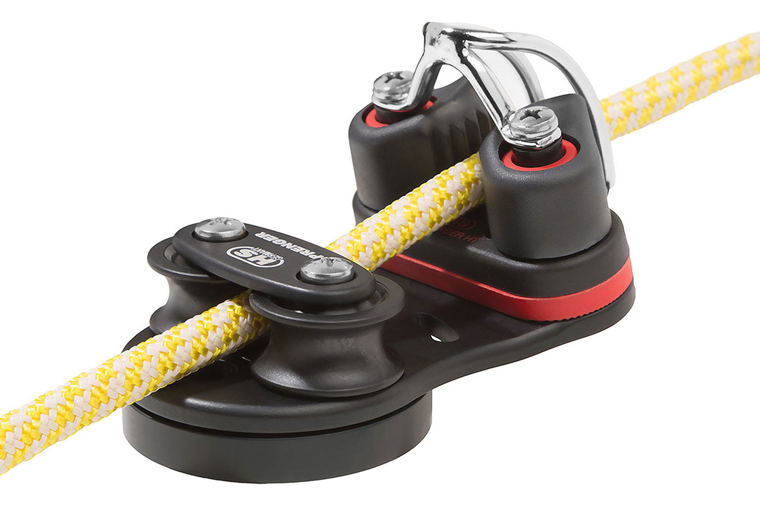 Svivel med Cam Cleat kulelager 360° aluminium - Sprenger forfra
