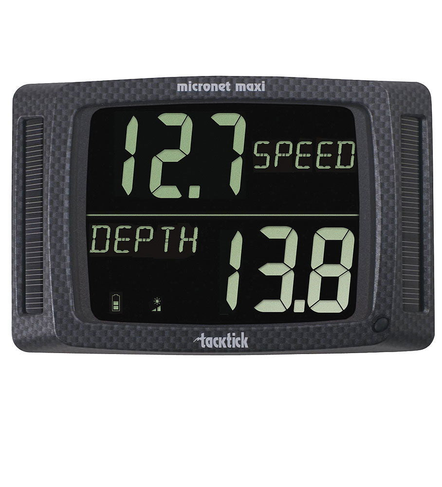 Tacktick T215 Dual Maxi-display trådløst med 32 mm sifre bakside
