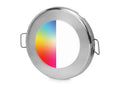 Taklampe APELO LED75 RGB/W rustfritt stål forfra