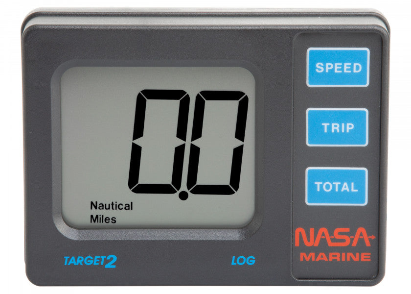 Target 2 logginstrument med giver 0-25 knop 12V - NASA montert om bord