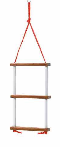 Taustige ROCK 3 trinn 86 cm med tretrinn forfra