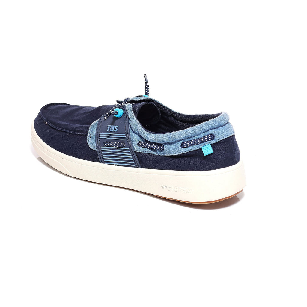 TBS Geoboat canvas sneaker med slip-on design bakside