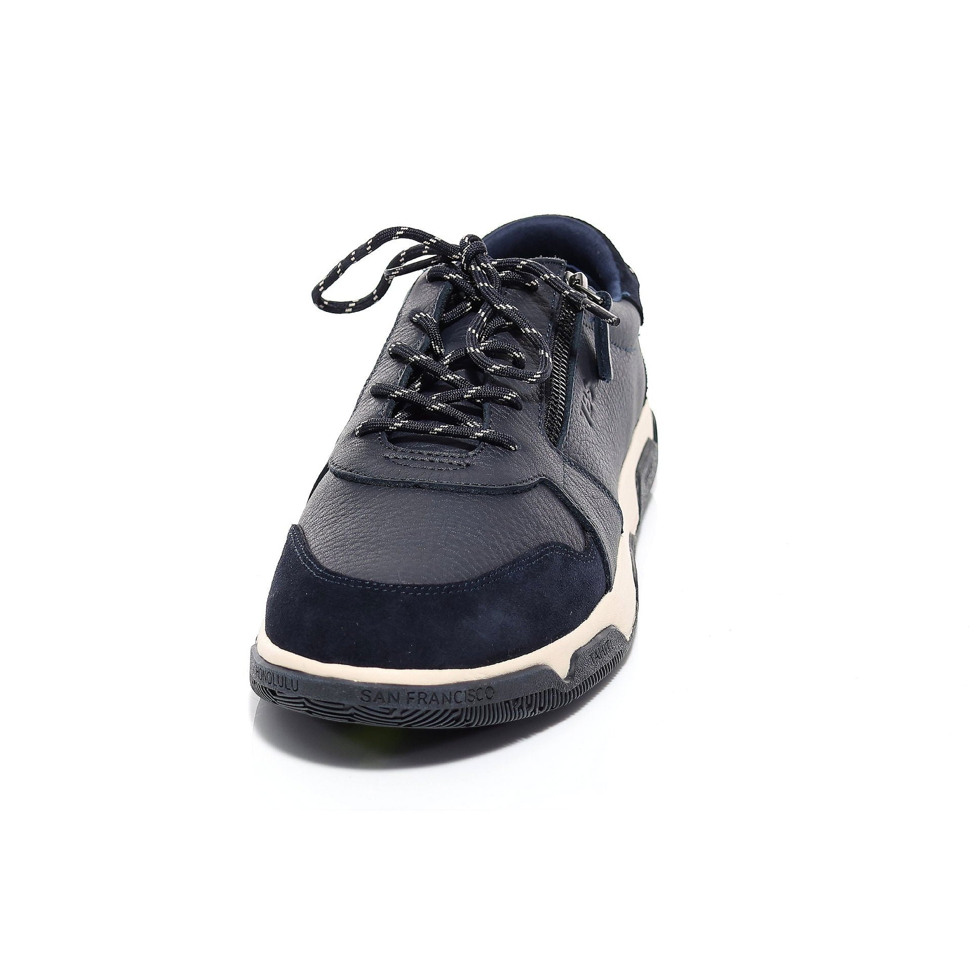 TBS Zipp sneaker nubuklær med TechniGrip-såle bakside