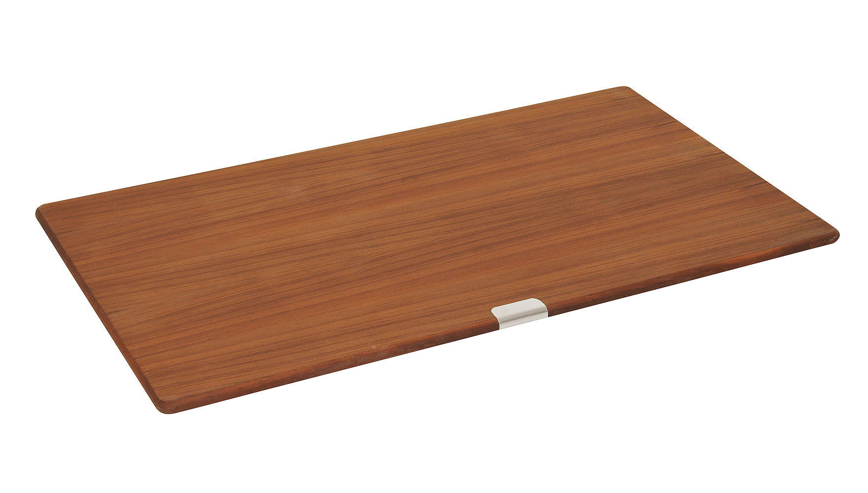 Teakplate 66x112 cm 20 mm tykkelse - Forma forfra