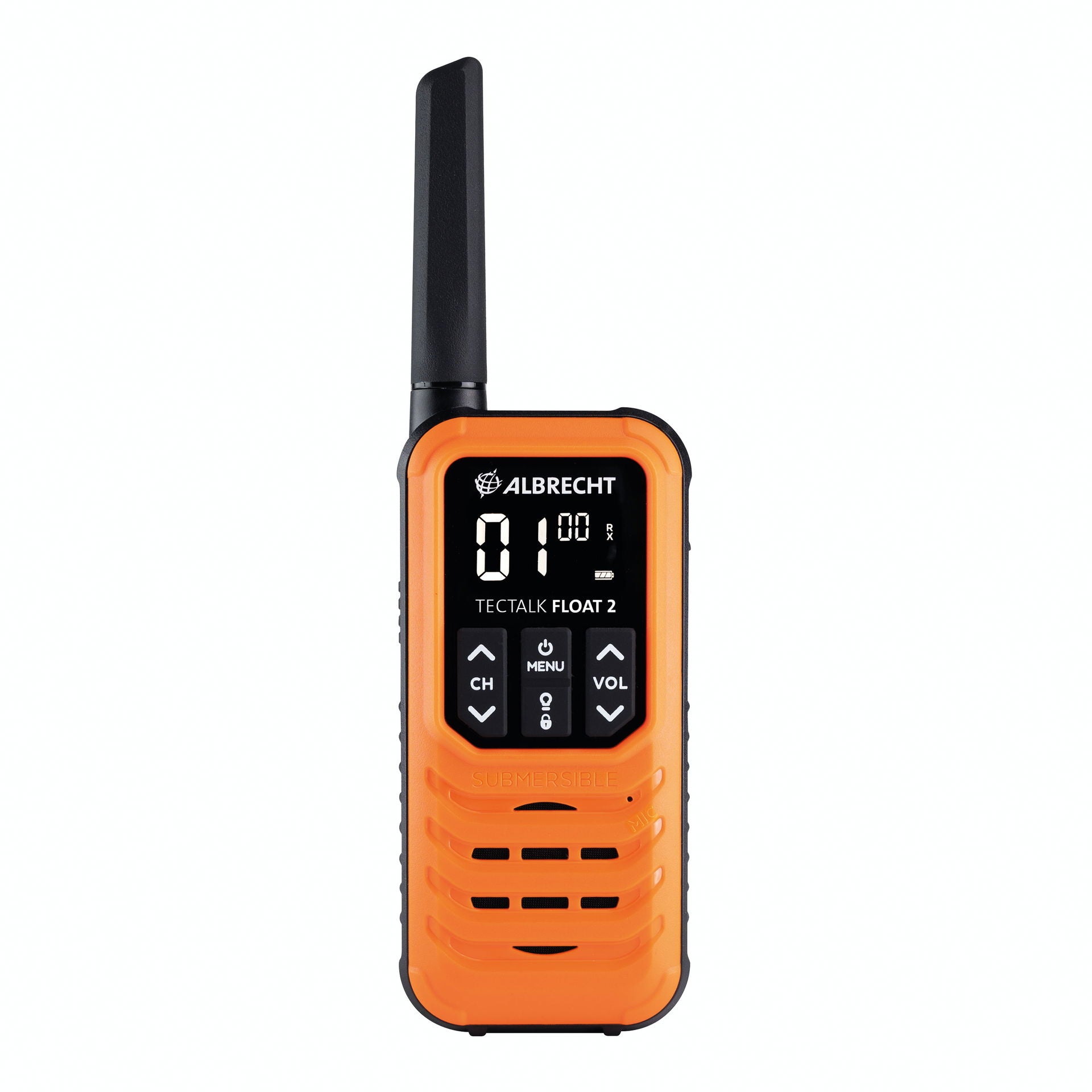 Tectalk Float PMR radio IP67 flytende rekkevidde 10 km forfra