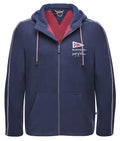 Teddie fleecejakke med hette tolagsfleece teddyfleece forfra