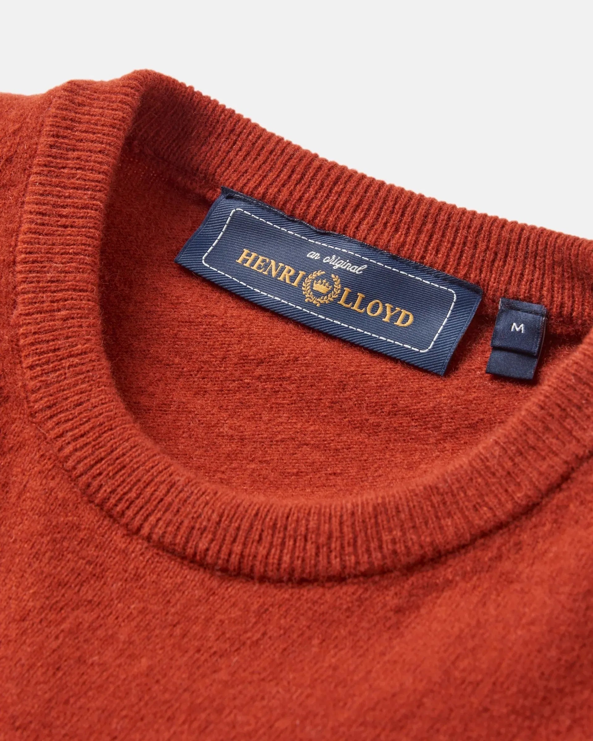 Teddington Crew Knit strikkegenser bakside