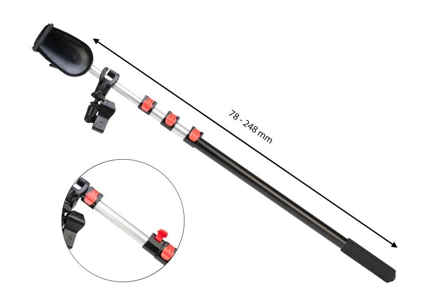 Teleskopforlenger aluminium 78-248 cm for E-Scrubber Plus bakside