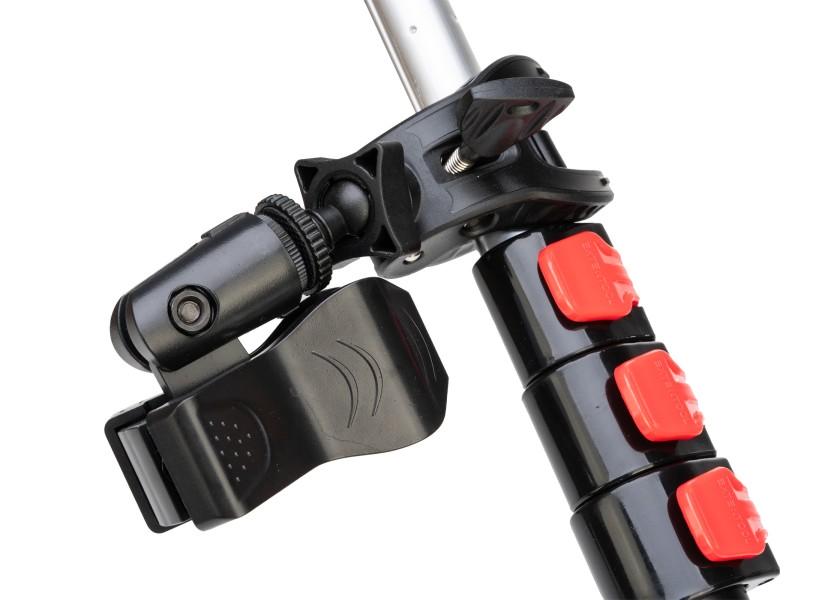 Nærbilde av spiss på Teleskopforlenger aluminium 78-248 cm for E-Scrubber Plus