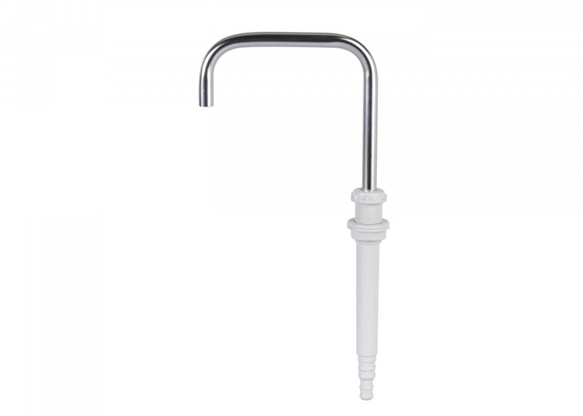 Teleskopisk vannkran aluminium 13 mm 360° dreibar forfra