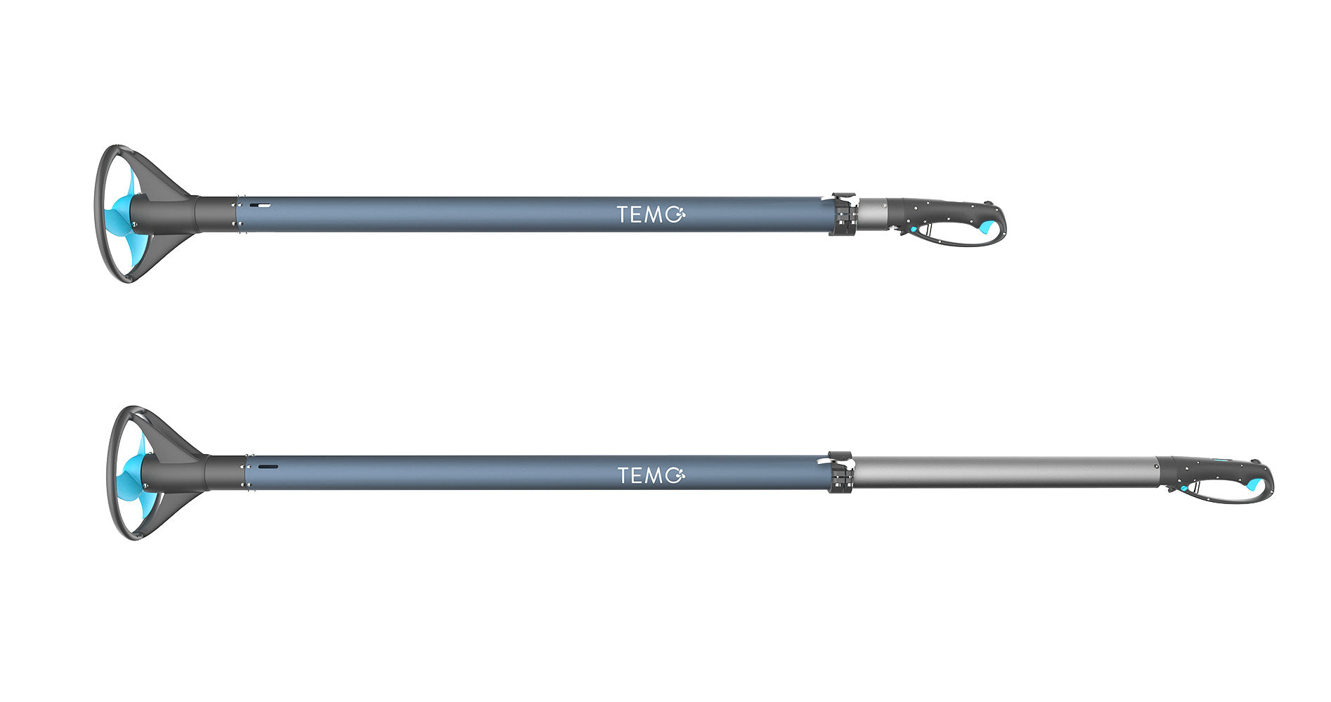 TEMO 450 elektrisk påhengsmotor detalj av propell