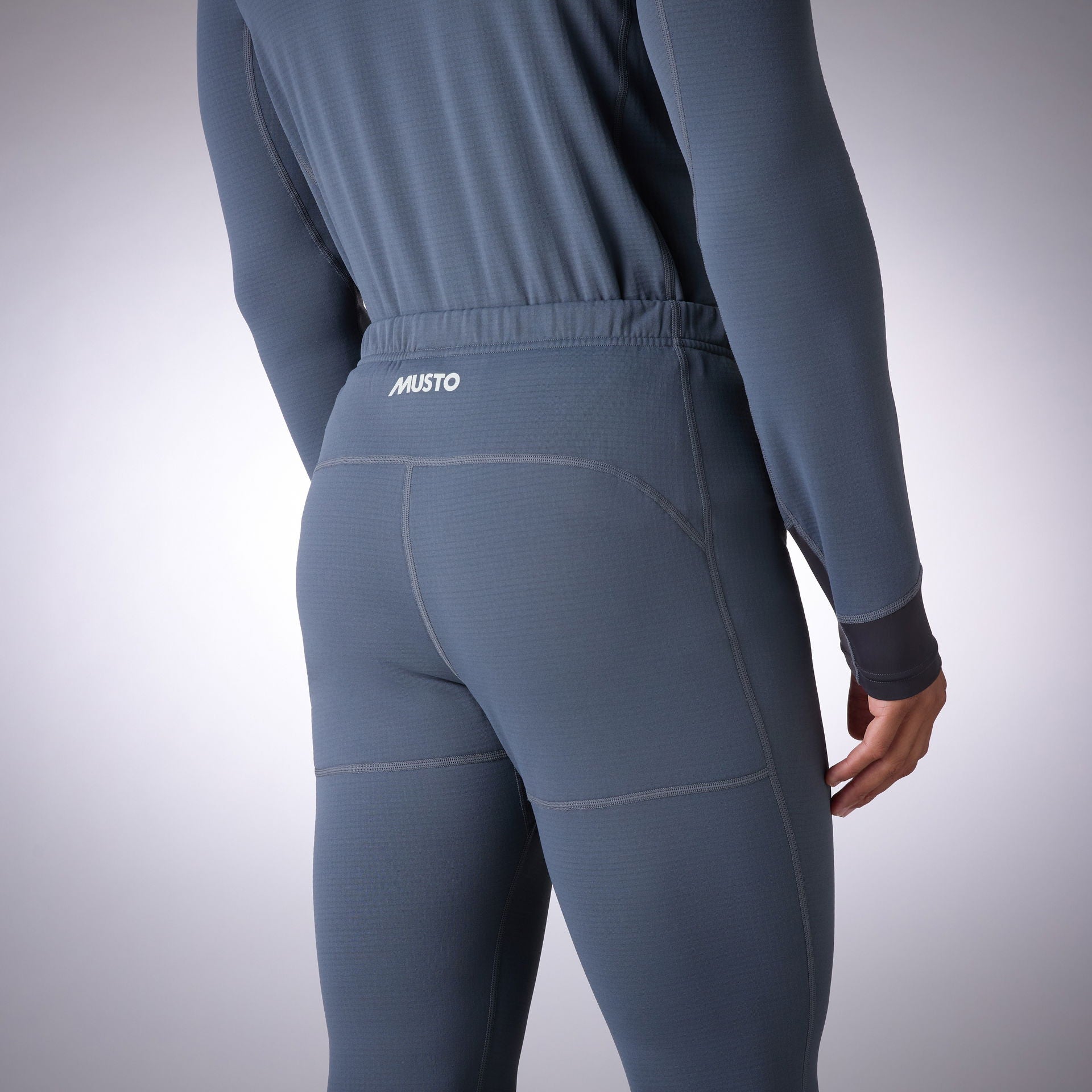 Thermal baselayer-bukse 2.0 4-veis stretch stoffdetalj