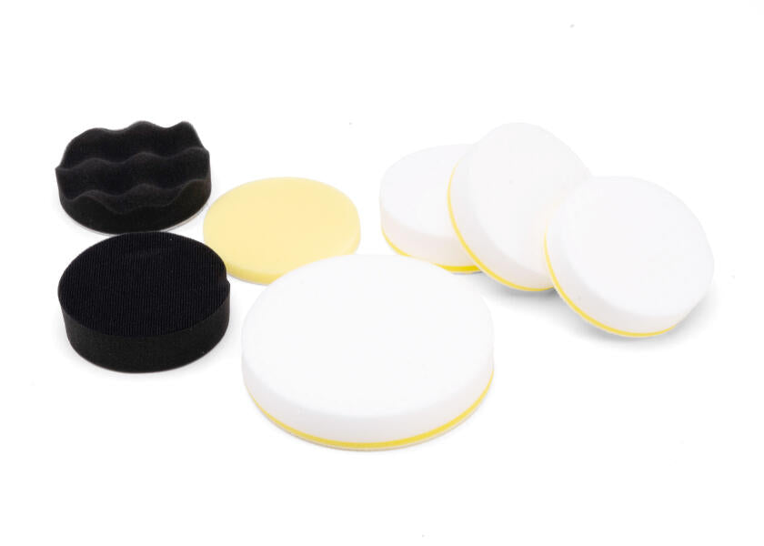 Detalj av Tilbehørssett for E-Scrubber EXPERT børster og pads