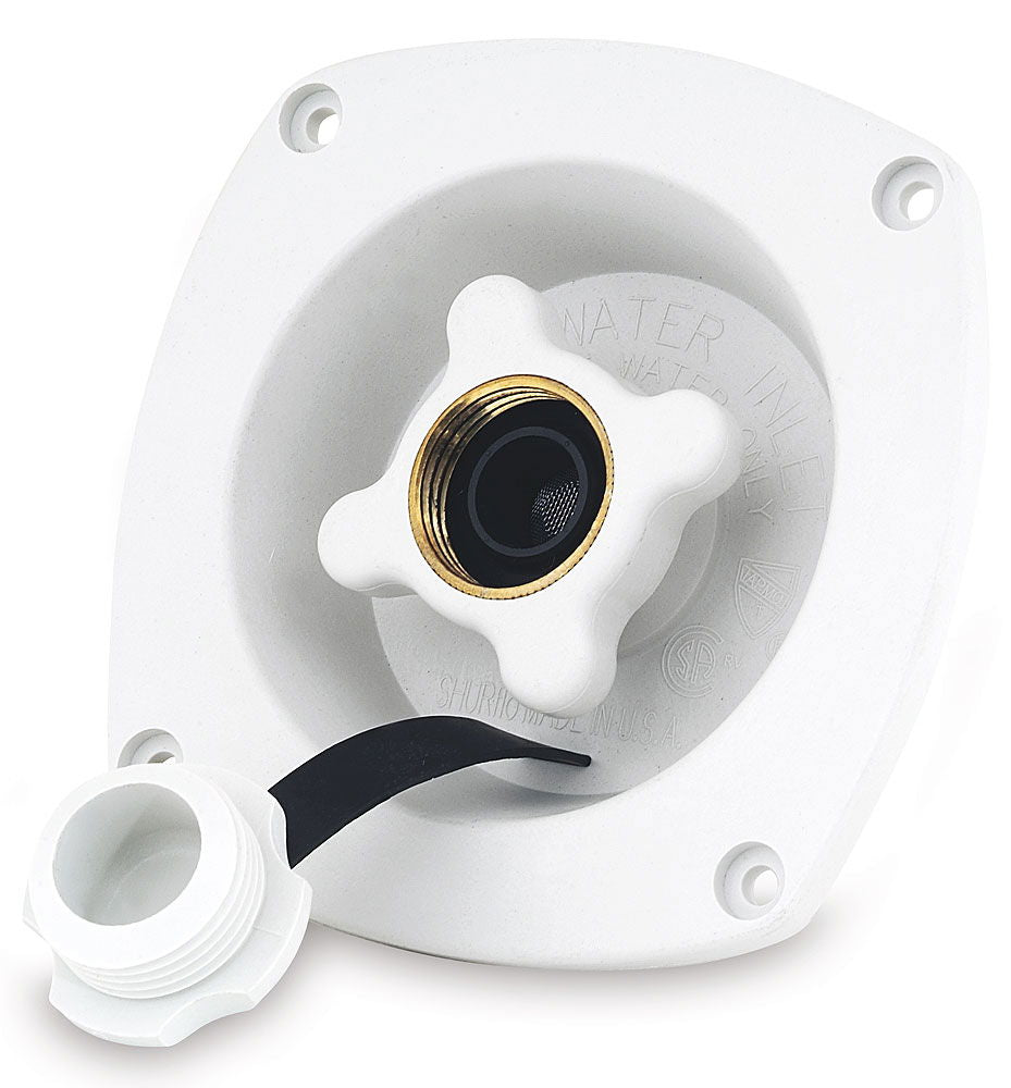 Tilkobling for landvann med trykkreduksjon 3/4" innløp 1/2" utløp - Shurflo forside