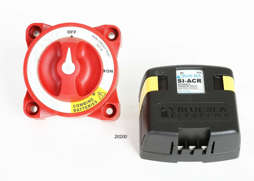 Detalj av Tilleggsbatteri-kit ADD A BATTERY 120 A