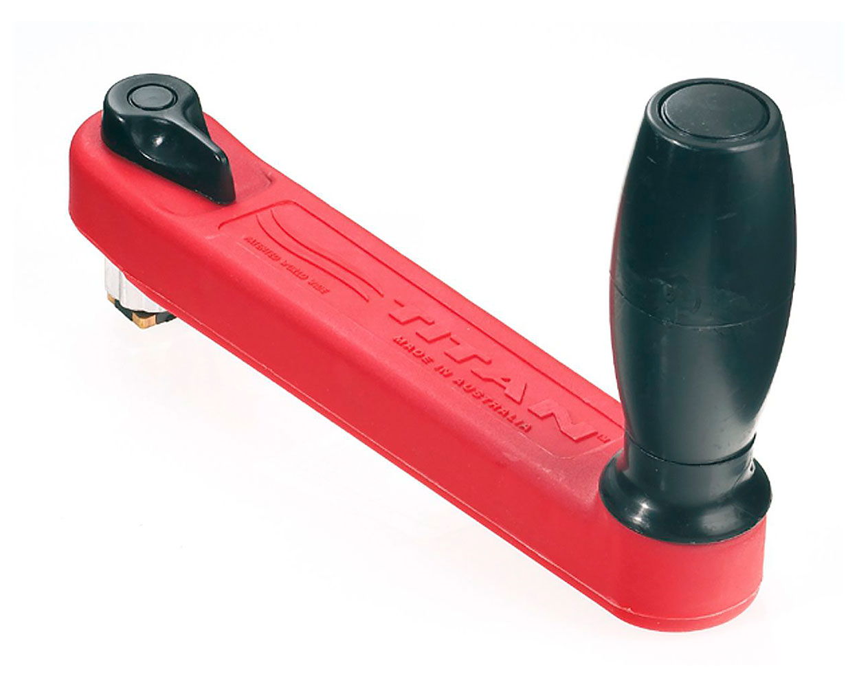 Titan vinsjhåndtak 250 mm kompositt flytende rød forfra