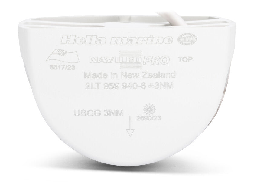 Topplanterne NaviLED PRO LED hvit 12/24V monteringsdetaljer