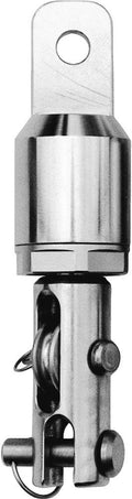 Toppsvivel med kulelager for wire 4-5 mm 127 mm - TOP-REFF 2000 forfra