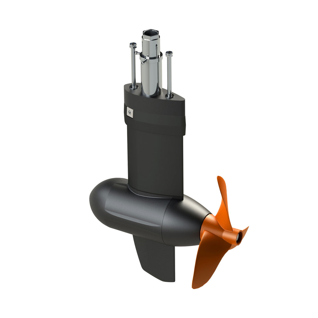 Torqeedo Cruise 3.0 FP elektrisk pod-motor bakside