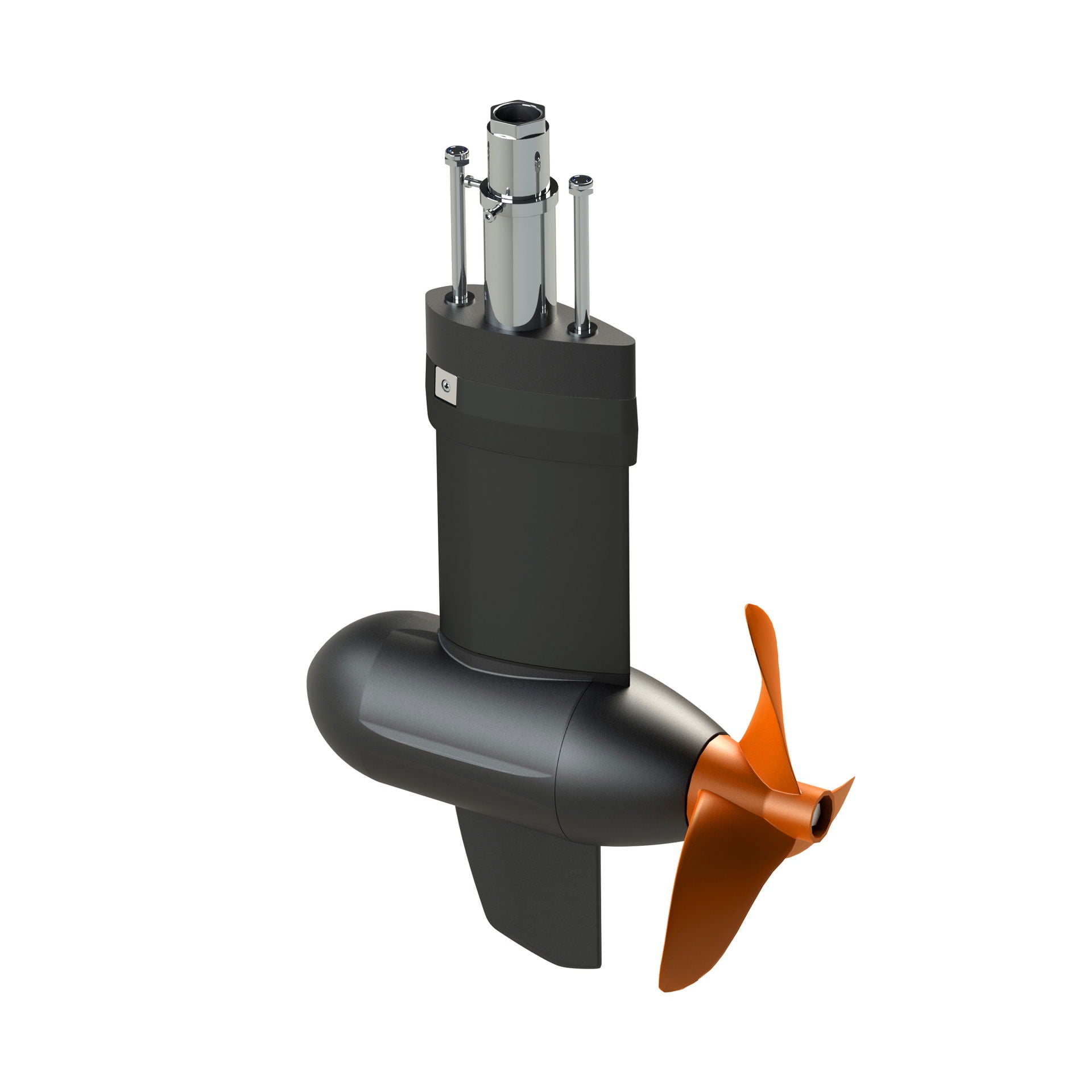 Torqeedo Cruise 3.0 FP elektrisk pod-motor bakside