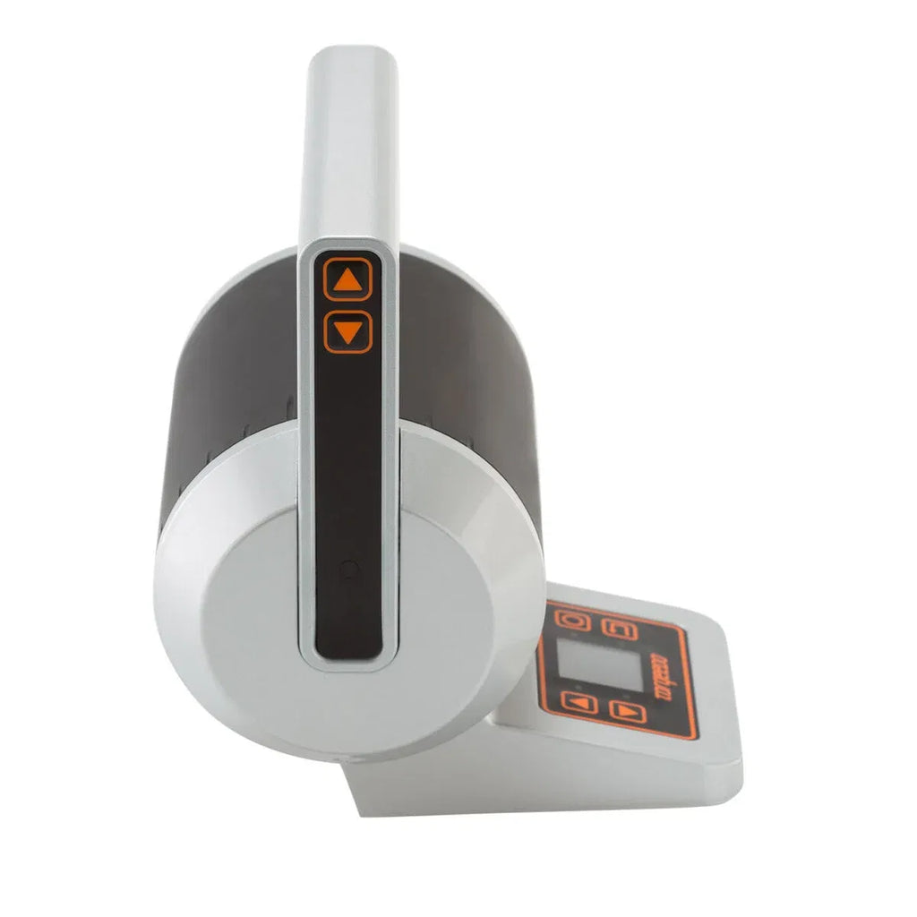 Torqeedo gasshendel toppmontert med display bakside